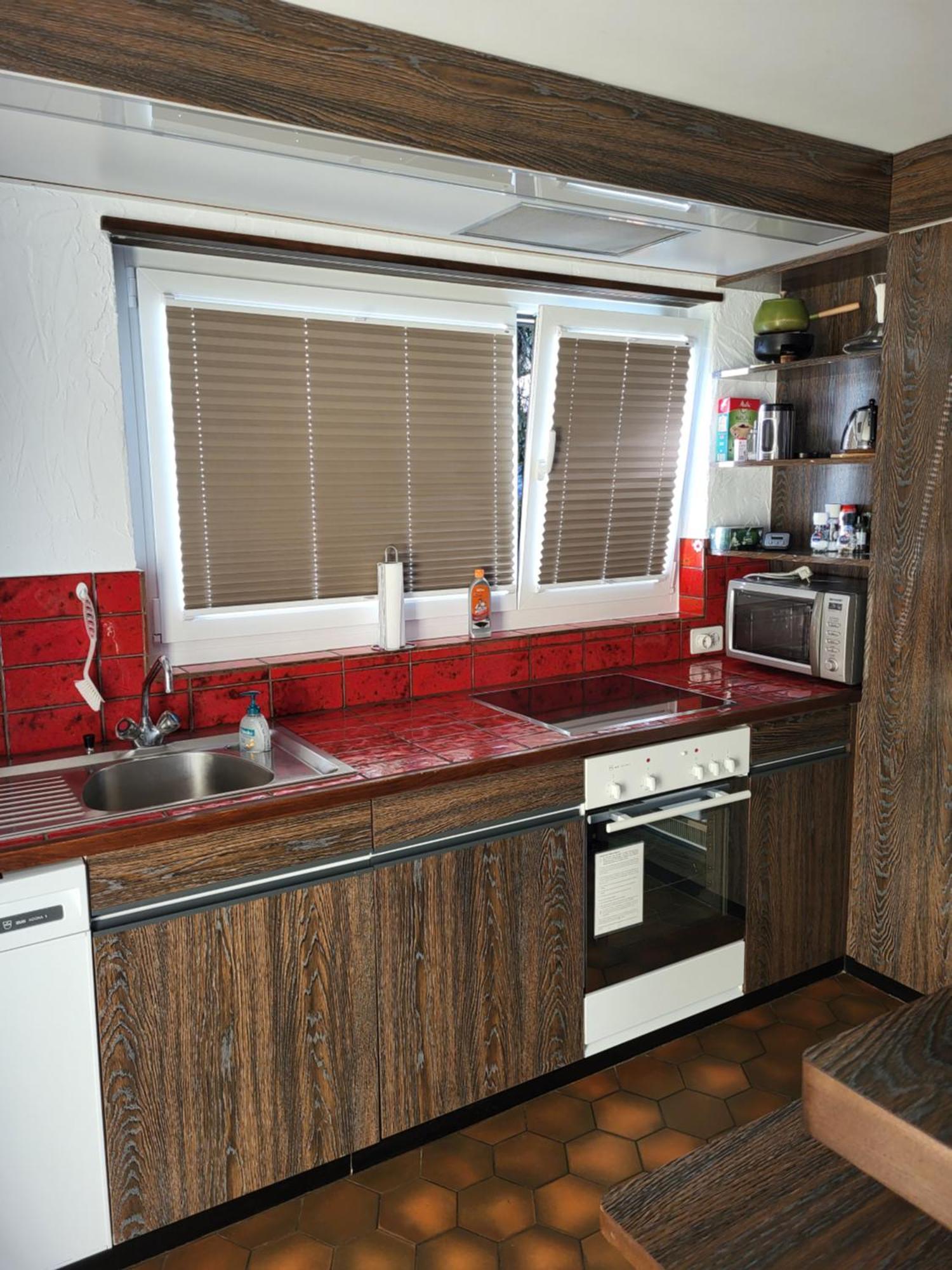 Appartement in Hus Signal met prachtig uitzicht op de bergen Klosters Buitenkant foto
