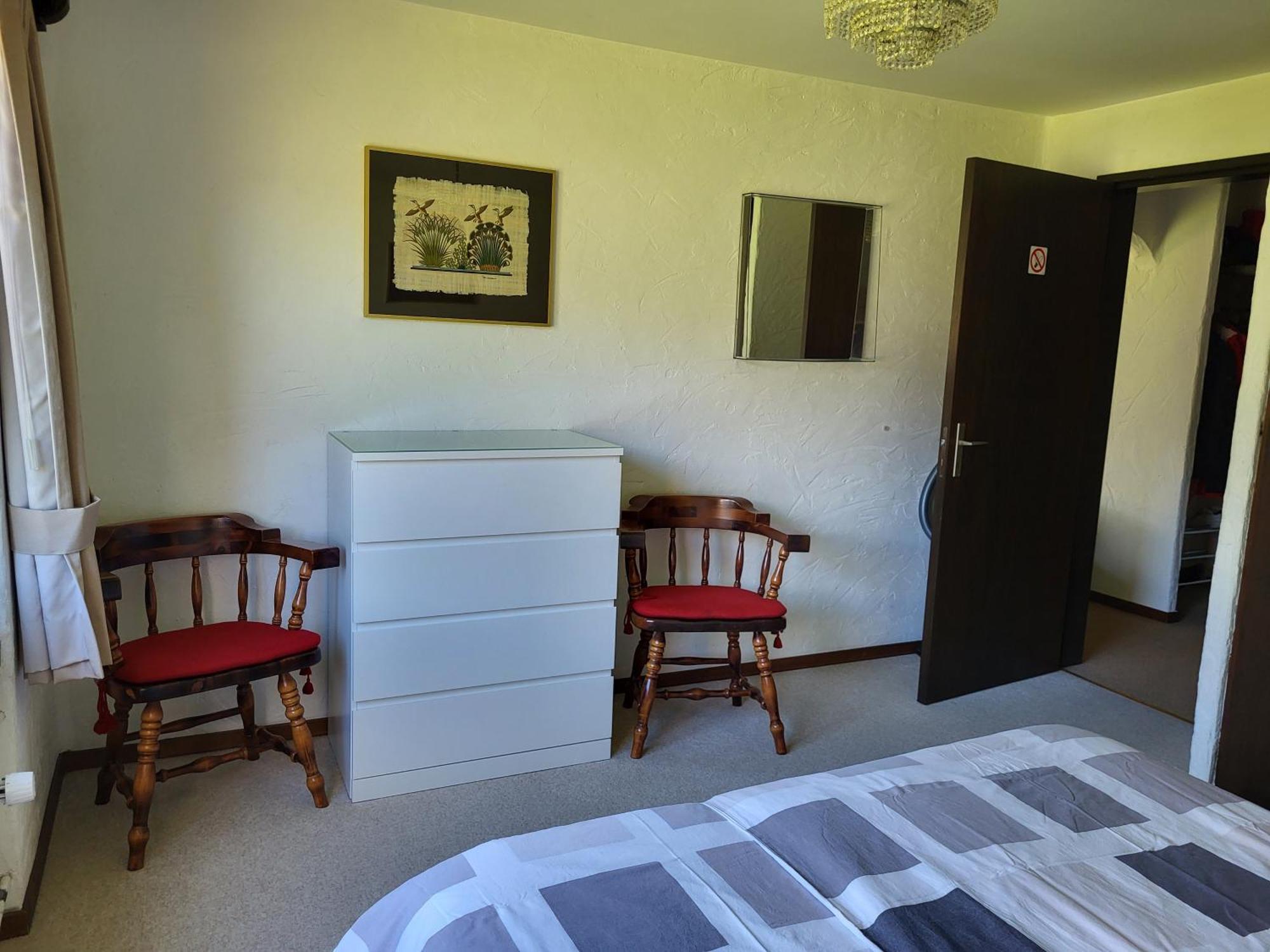 Appartement in Hus Signal met prachtig uitzicht op de bergen Klosters Buitenkant foto