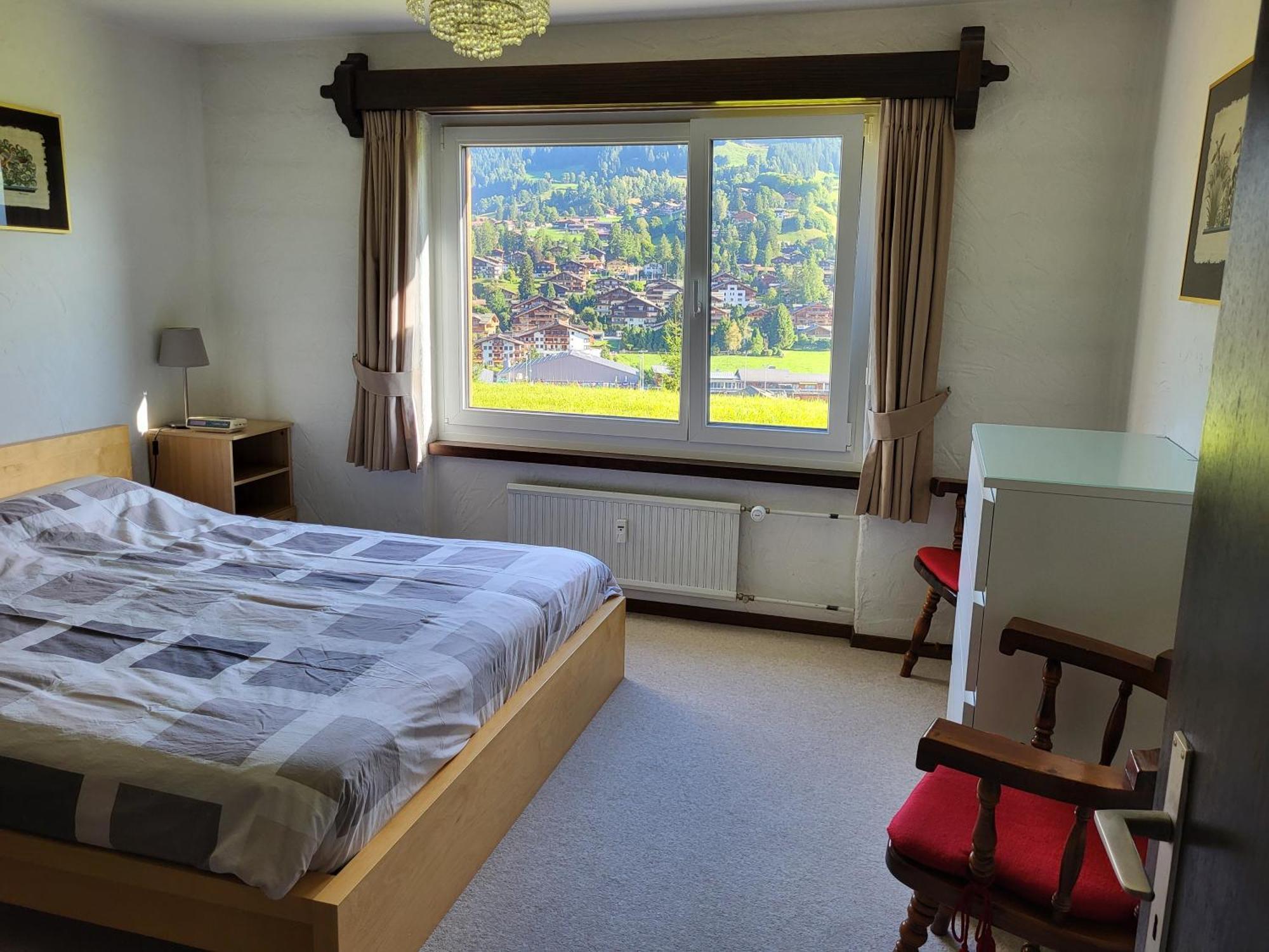 Appartement in Hus Signal met prachtig uitzicht op de bergen Klosters Buitenkant foto